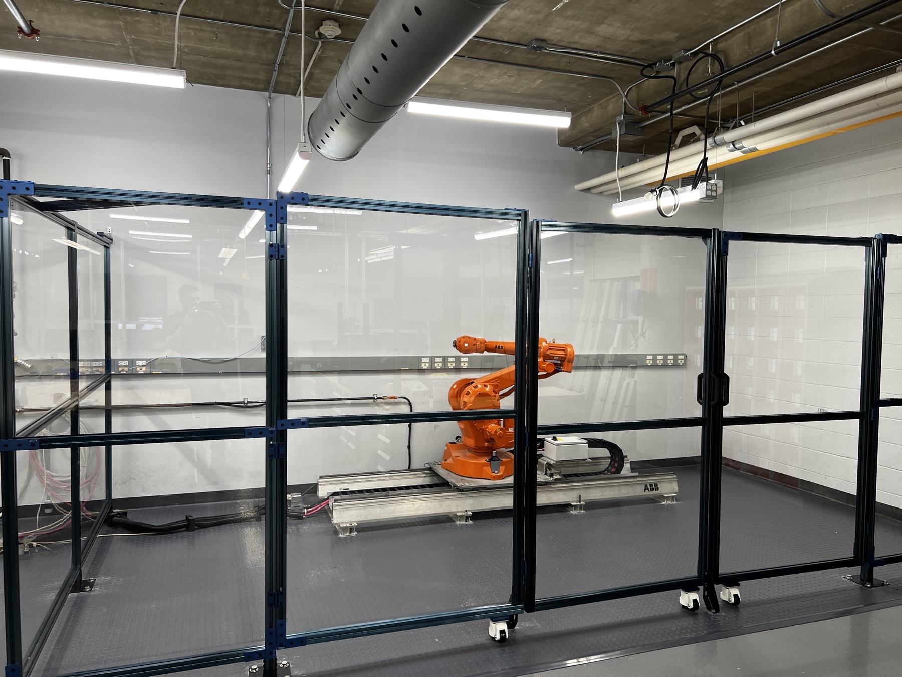 Robot work cell after 5S reset