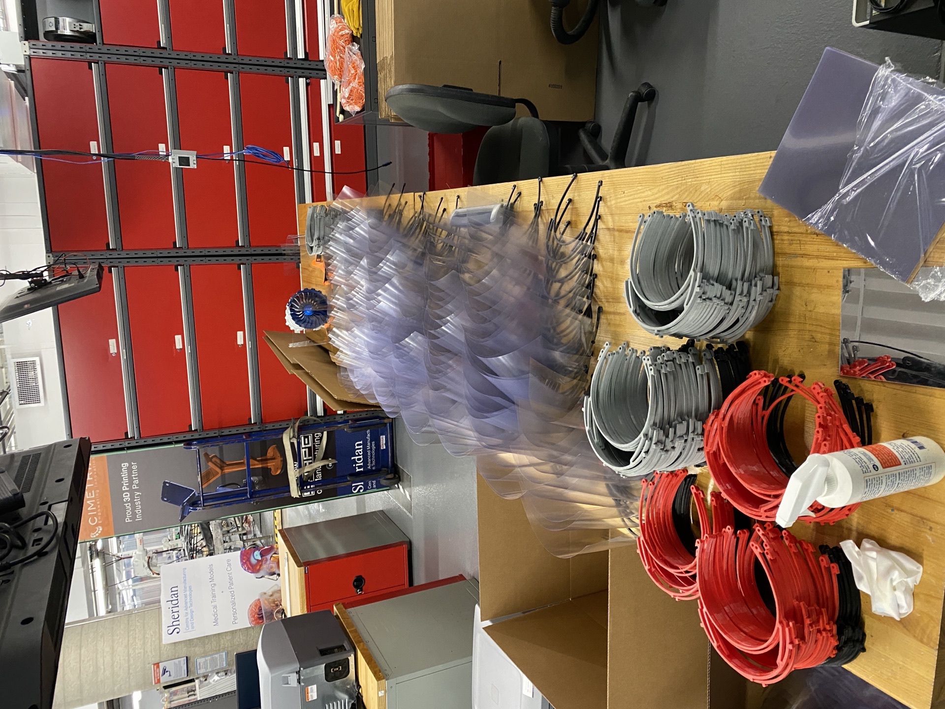 We weren't running a factory. We were improvising one.
