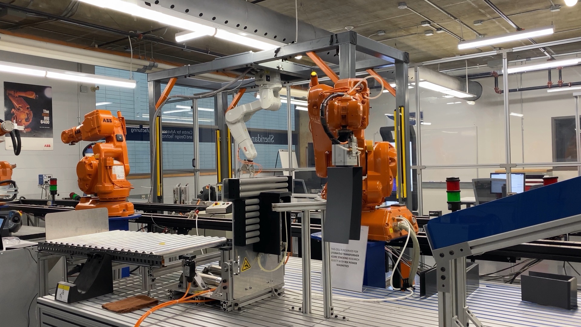 Automated Transformer Lamination Stacking
